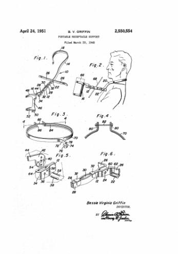 Portable Receptacle Support