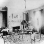 “Morning Room,” Drumthwacket, late 19th century. (Reproduced Courtesy Historical Society of Princeton)