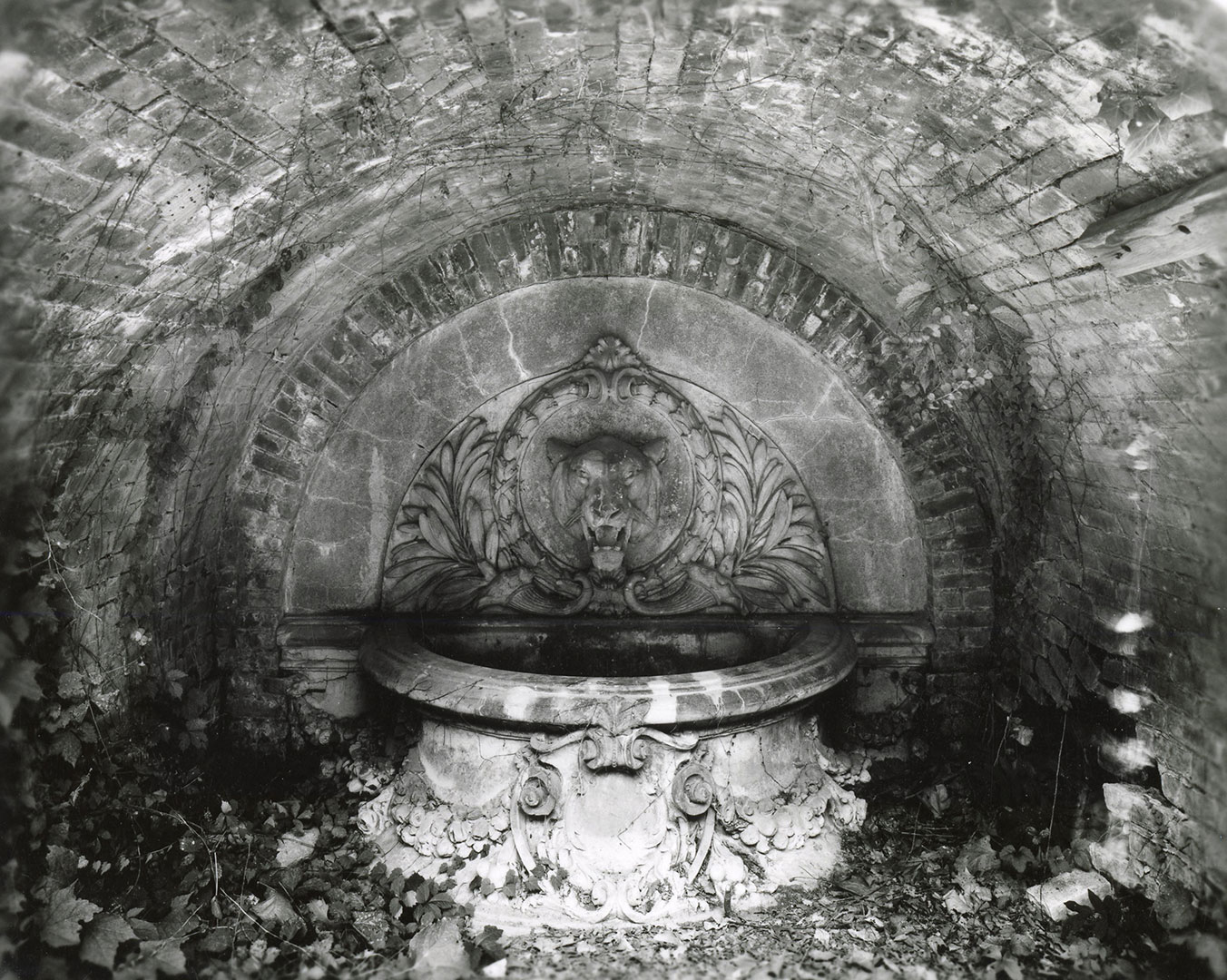 Tiger Fountain, Drumthwacket, c. 1910